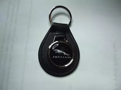 Jaguar Leather Key Ring • $11