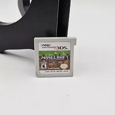Minecraft New Nintendo 3DS Edition Cartridge Only TESTED WORKS • $17.99