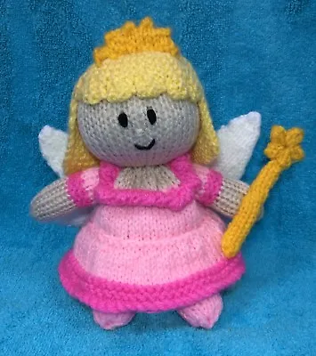 KNITTING PATTERN - Wish The Fairy Chocolate Orange Cover / 15 Cms Christmas Toy • £3.25