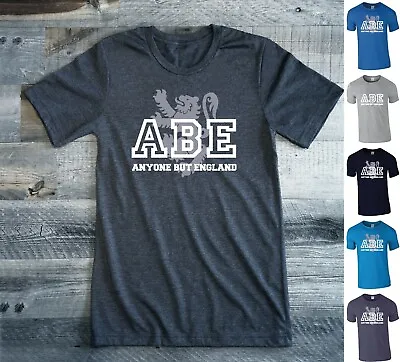 ABE Lion Rampant T-Shirt - Anyone But England  | Scotland Scottish Scotland Tee • £14.20