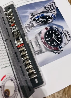 $3083.13 • Buy Rolex GMT-Master II Batman Pepsi OYSTER Bracelet 79200 - 20mm - GENUINE NEW