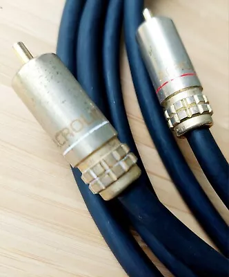 Acrolink 6N-A2020ii RCA Interconnect Cable 1.5M Made In JAPAN • £49