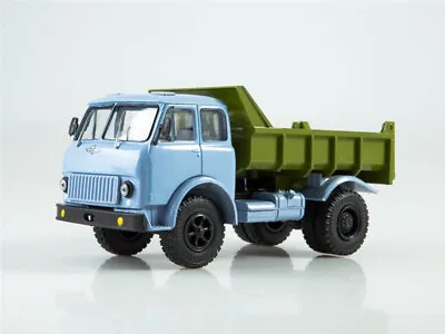 Modimio Soviet Russia Maz-503B Belarusian Dump Truck Tipper 1/43 Pre-built Model • $59.46