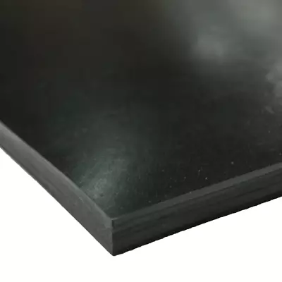 EPDM Rubber Sheet - 3/8 In. Thick X 24 In. Width X 12 In. Length - Black - 60A D • $50.99