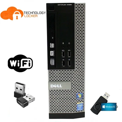 $1991 • Buy Dell Optiplex 9020 SFF Desktop PC Intel I7-4790 @3.6GHz 8GB RAM 500GB HDD Win 10