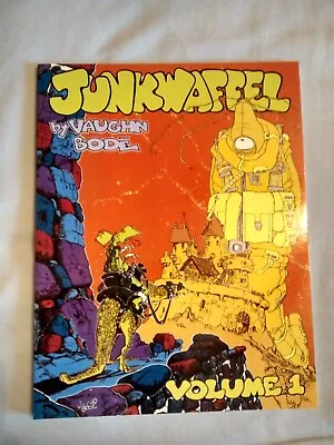 JUNKWAFFEL Volume 1- Vaughn Bode (Graffiti Art Legend) '93 1st Print *RARE+OOP! • $79.99