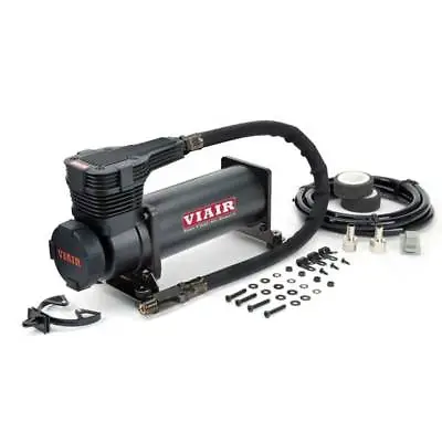 VIAIR 485C Single Stealth Black Air Compressor For Air Suspension - 12V 200 PSI • $394.46