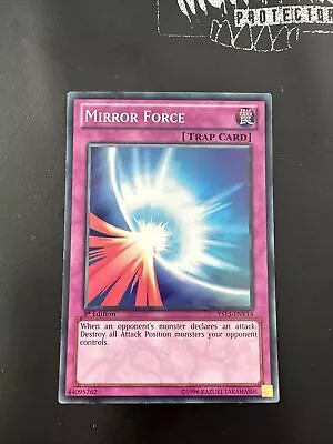 Yugioh Mirror Force Super Rare Ys13-env14 1st Edition  • £1.69