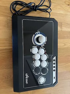 Qanba Q4RAF Arcade Joystick Controller In BOX XBOX360/PS3/PC TESTED Fight Stick! • $85