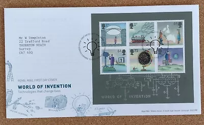 GB FDC 2007 World Of Invention Menai Bridge • £1