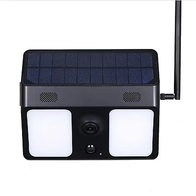 Solar Power Garden Light & Wireless Wifi Security Camera 1080p HD Video Recorder • £99