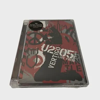 Vertigo 2005 U2 Live From Chicago DVD Sealed Interscope Records B0005709-09 • $14