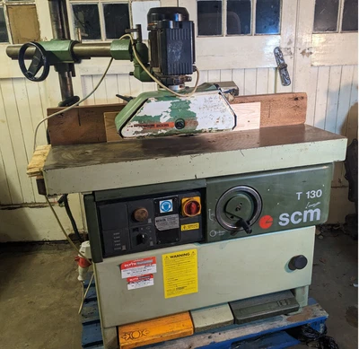 £1650 • Buy SCM T130N Spindle Moulder With Power Feed Moulder 5 Speed GWO Best Deal On EBay