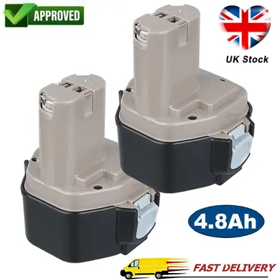 2PACK 4800mAh Battery For Makita 12Volt PA12 1220 1200 1202 1233 192598-2 Ni-MH • £21.89