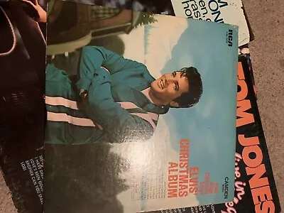 Elvis Presley - Elvis Christmas Album - 1964 Mono LP - LPM 1951 RCA VICTOR • $9.90