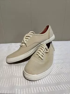 Mossimo Supply Co. GUC Women’s Tan Lace Up Casual Shoes Size 7 Bin D8 • $8