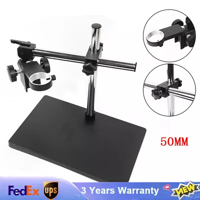 Adjust. Microscope Boom Stand Heavy Duty Large Stereo Arm Table Stand Holder! • $76