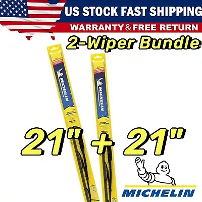 For Michelin Wiper Blades 21+21 Performance OEM Quality Set(Pair)21 -In Stock • $23.23