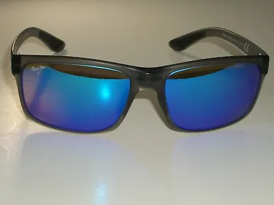 Maui Jim Mj439-11m 58[]17-139 Blue Mirror Brownish Tone Rectangular Sunglasses • $187.49