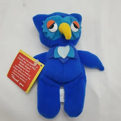 $99 • Buy Vintage Mr. ROGERS Neighborhood PBS X The Owl 6  Finger Puppet 1988 NWT