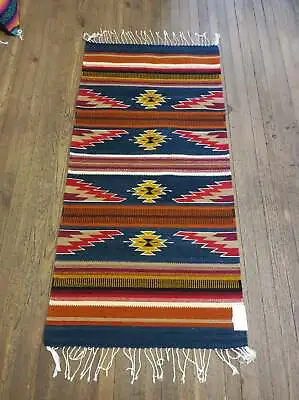 $82.95 • Buy Zapotec Handwoven Wool Rug; 30 X60 ; Z610-02