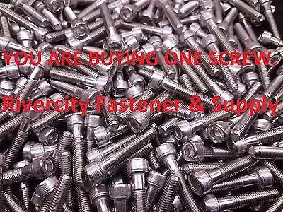 (1) M8-1.25x40 Socket / Allen Head Cap Screws Stainless Steel M8x1.25x40 Bolts • $7.88