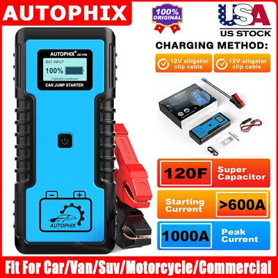 AUTOPHIX JSC2100 Power Bank Battery Charger Car Jump Starter Booster Jumper Box  • $144.99