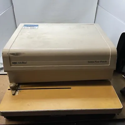 GBC Velobind System Four 4 Binding Machine Electric Binder - Powers On • $139.30