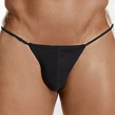 Mens G-String Thong Bulge Pouch Panties Micro Bikini T-back Underwear Briefs AU • $1.64