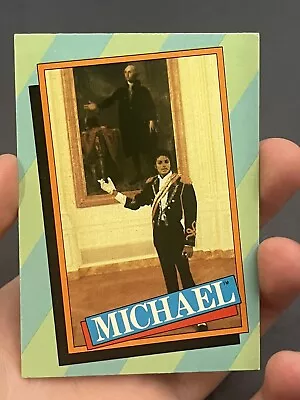 1984 Topps Michael Jackson Series 2 Trading Card #54 • $2.69