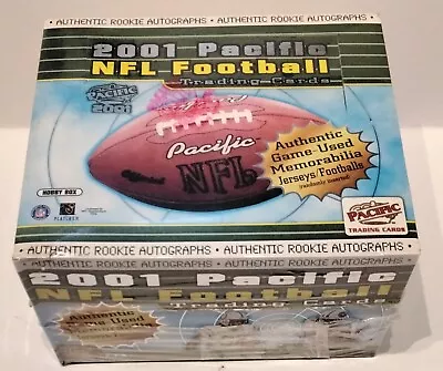 2001 Pacific Football Factory Sealed Hobby Box 36 Packs • $199.99