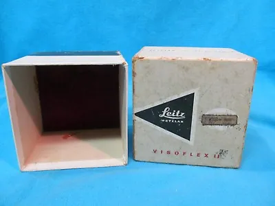 Leica Leitz Visoflex Ii Empty Box Only • $6.92