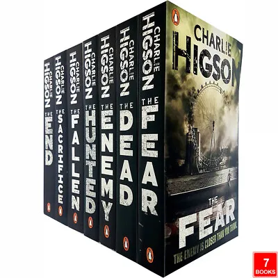 Charlie Higson The Enemy Series 7 Books Collection Set Enemy Dead FearSacrifi • £20.85