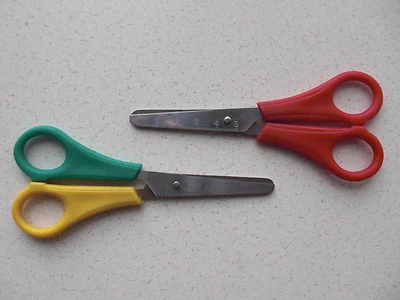 £2.99 • Buy Childrens Safety Scissors Right Or Left Handed Single Pair Or Bulk