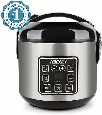 8-Cup (Cooked) Rice & Grain Cooker Steamer New Bonded Granited Coating • $29