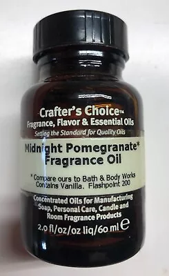 2 Ozs  Midnight Pomegranate Fragrance Oil From Crafters Choice Soap Or Candles • $5.50