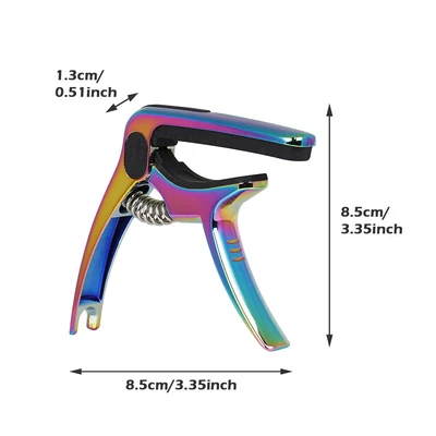 $19.49 • Buy Pin Puller Tension Bass Ukulele For Acoustic Electric Guitar Capo Trigger 3 In 1