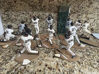 Lot Of 12 McFarlane MLB San Francisco Giants Loose Figures- BondsZitoMaysKent • $119