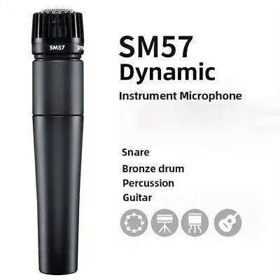 NEW SM57 Wired Dynamic Instrument Microphone - SM57-LC US FAST SHIPPING • $39.39