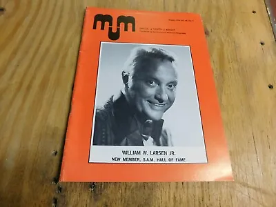 MUM Magazine Magic Unity Might August 1978 Magician William W. Larsen Jr. 68 #3 • $5.49