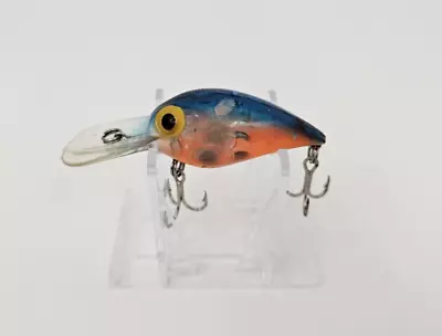 Vintage Storm Lures - Wiggle Wart Red Blue Translucent - NICE • $16.99