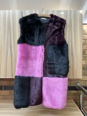 Marni Kids Faux Fur Gilet Size 14 Up To Size UK10 • £75