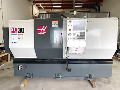HAAS ST-30 CNC Turning Center Tailstock Tool Pre-Setter Chip Conveyor 2018 • $59900