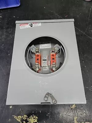 New Old Stock! MILBANK METER BASE ENCLOSURE SERIES U-200 3 WIRE 600V 200 AMP • $206.99