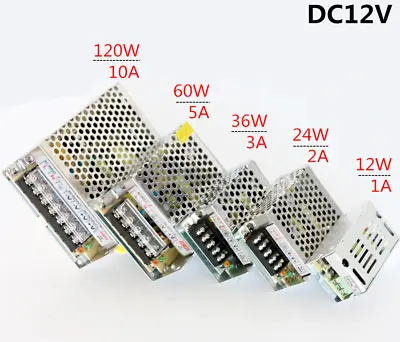 £5.02 • Buy Power Supply DC 12V LED Driver Transformer Switching Driver For LED Strip CCTV