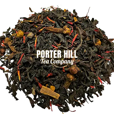 Delicious Winter Spiced MULLED WINE Festive Black Loose Tea Blend | Porter Hill • £5.97