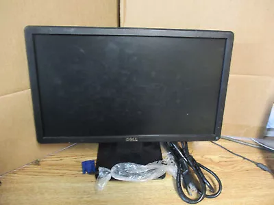 Dell E1914Hc 19  Monitor Pc Screen LCD Power & 15 Pin Cable (HD 1366x768) Bs12 • $49.99