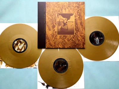 PIXIES COME ON PILGRIM IT'S SURFER ROSA 3 X GOLD VINYL LP ALTERNATIVE INDIE ROCK • £50