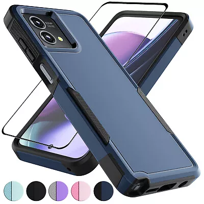 For Moto G Power 2023/G 5G 2023 Shockproof Phone Case Cover+Screen Protector • $5.29