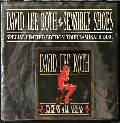 Dave Lee Roth / Van Halen - Sensible Shoes - 7  Vinyl Single Shaped Picture Disc • $12.42